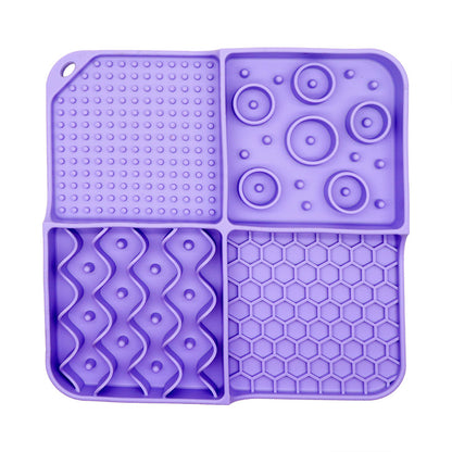 Silicone Pet Lick Mat and Bowl