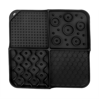 Silicone Pet Lick Mat and Bowl