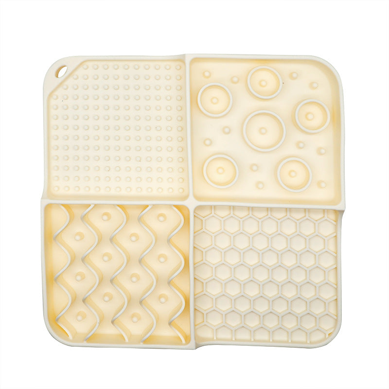 Silicone Pet Lick Mat and Bowl