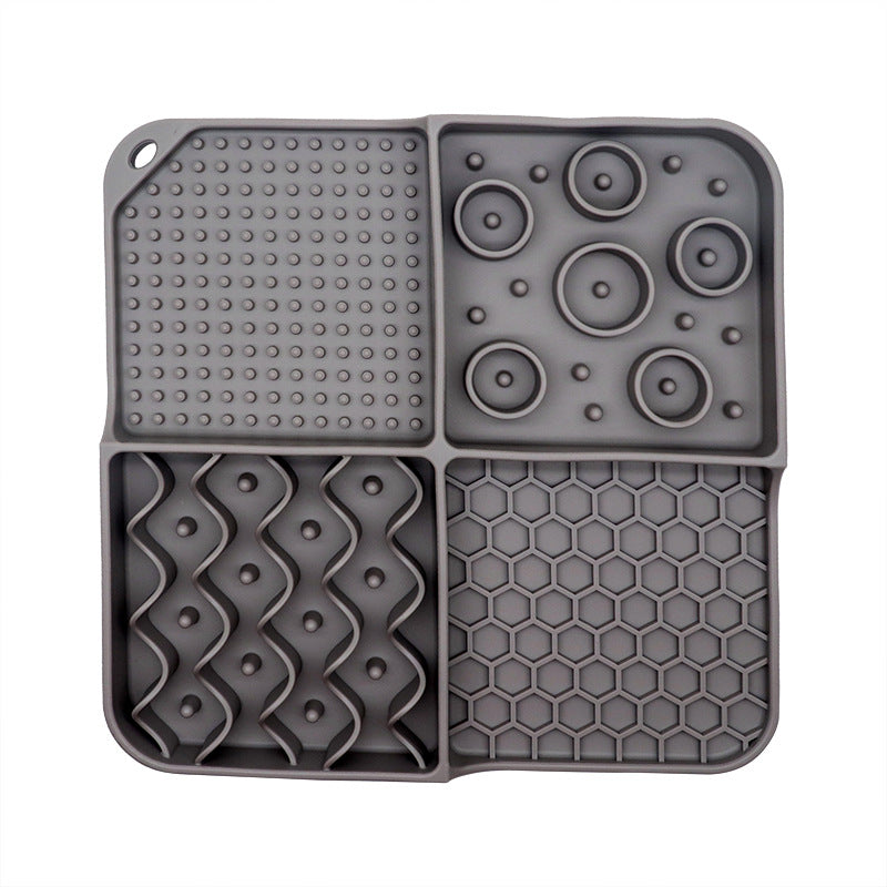 Silicone Pet Lick Mat and Bowl