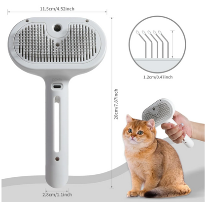 Pet Mist Grooming Brush