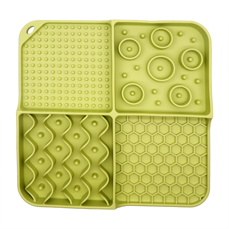Silicone Pet Lick Mat and Bowl