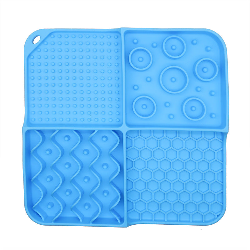Silicone Pet Lick Mat and Bowl